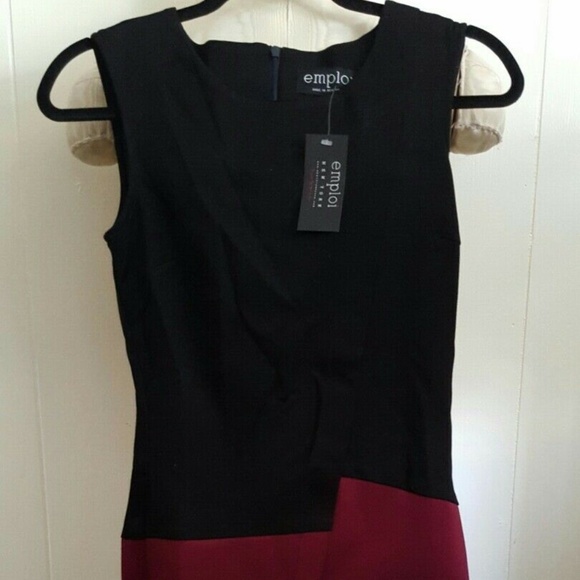 EMPLOI Abby Colorblock Cocktail / Wear to work S - Picture 3 of 4